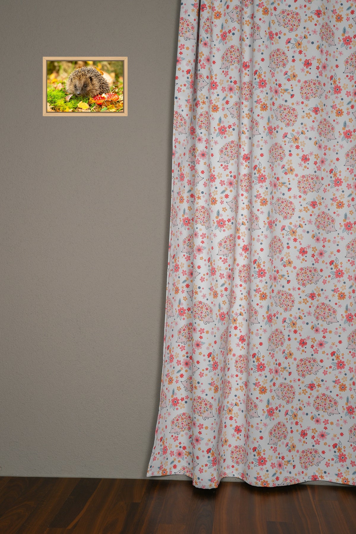 Blackout curtain &quot;Hedgehog&quot; colorful Adeline