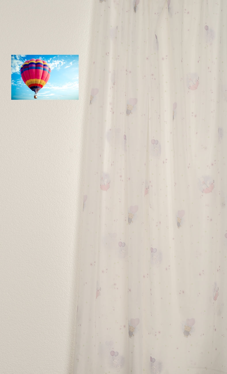 Day curtain violet Lucie &quot;Bear&quot;