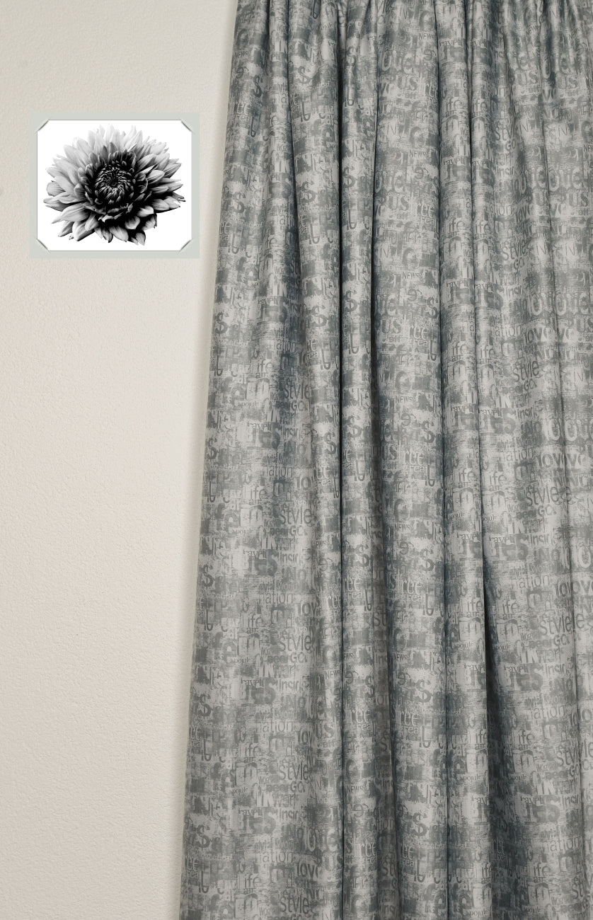 Blackout curtain gray Yankee &quot;Youthful&quot;