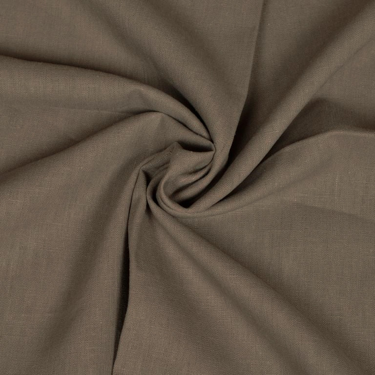 &quot;Linen curtain&quot; night curtain taupe Edda