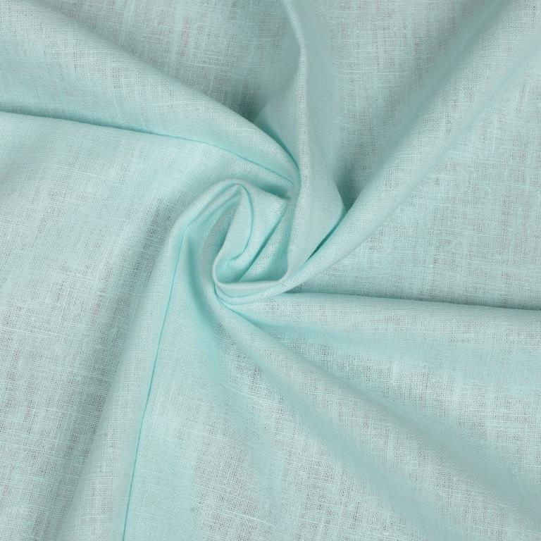 &quot;Linen curtain&quot; night curtain pale turquoise Edda