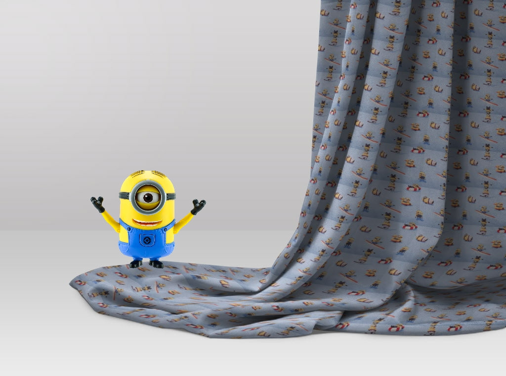 Verdunkelungsvorhang blau Minion &quot;Disney&quot;