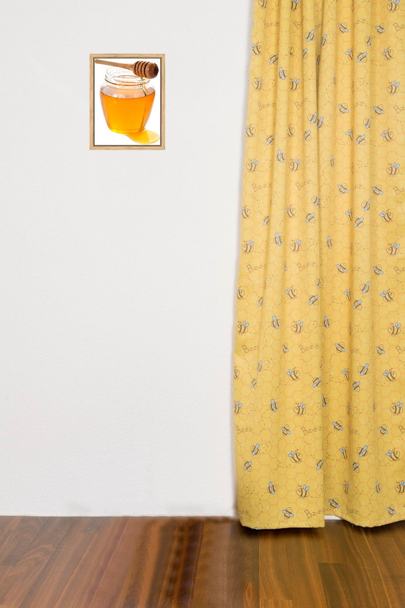 Blackout curtain yellow Maya &quot;Bee&quot;