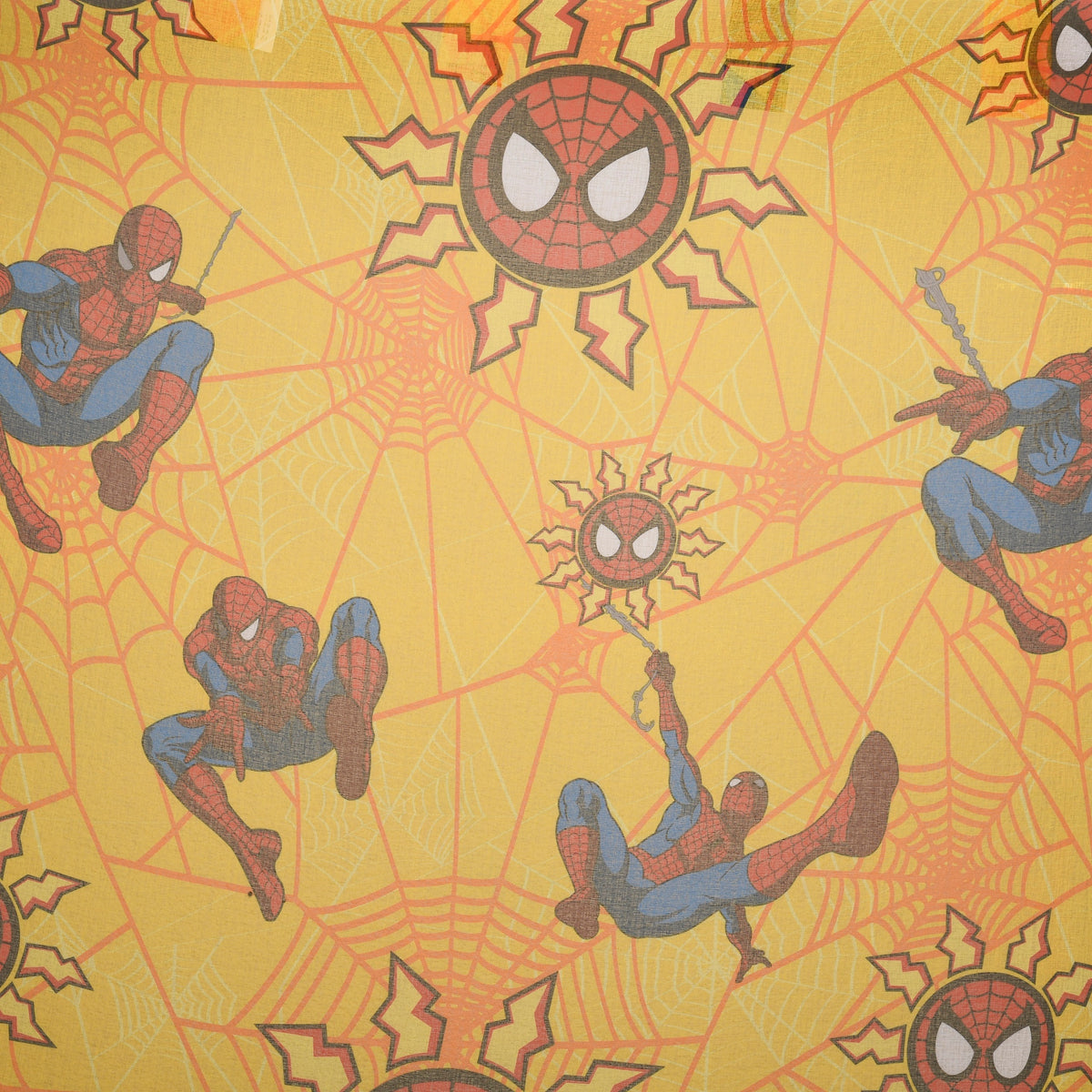 Day curtain yellow Spiderman &quot;Disney&quot;