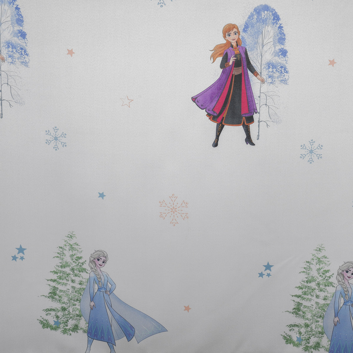 Blackout curtain violet-blue Elsa &quot;Disney&quot;